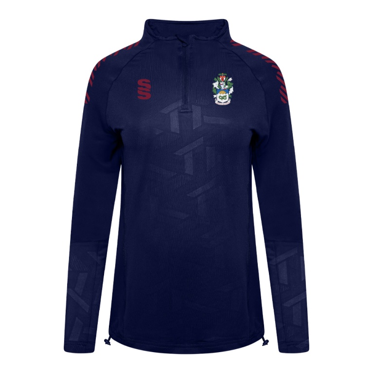 Manchester Rugby Medics - Impact 1/4 Zip Performance Top - Women's Fit