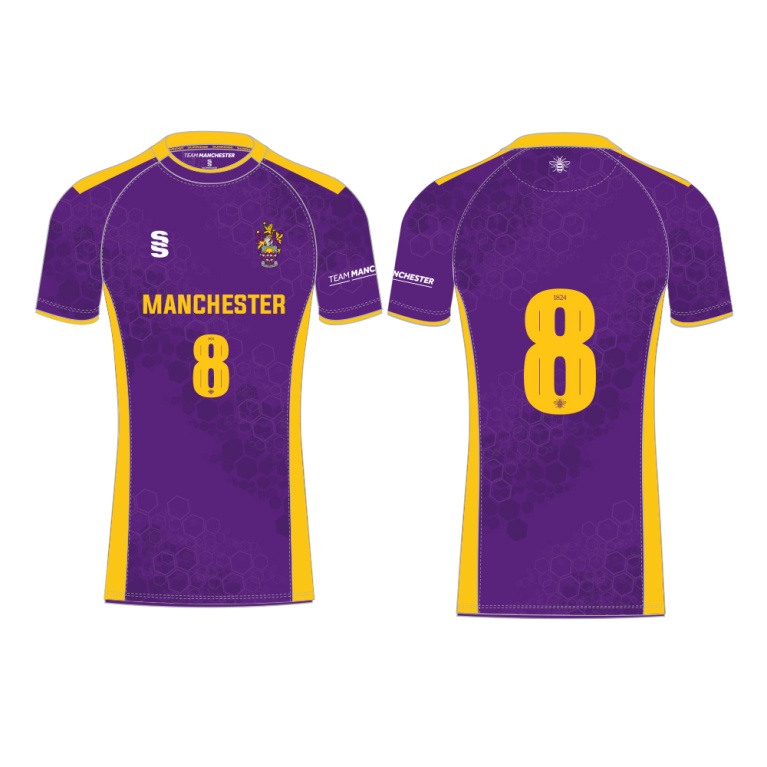 UNIVERSITY OF MANCHESTER KORFBALL SHIRT – PURPLE – WOMEN’S