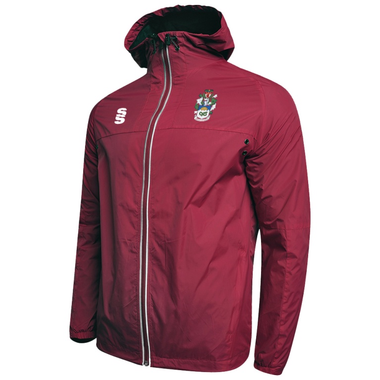 Manchester Rugby Medics - Dual Full Zip Training Jacket - Maroon - Unisex Fit