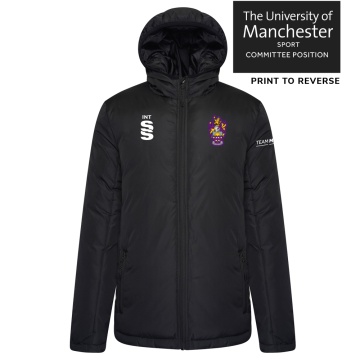 University of Manchester - Ct Padded Jacket : Black