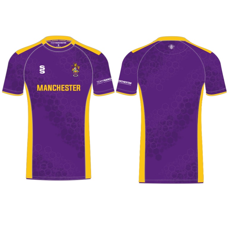 UNIVERSITY OF MANCHESTER TENNIS SHIRT – PURPLE – WOMEN’S