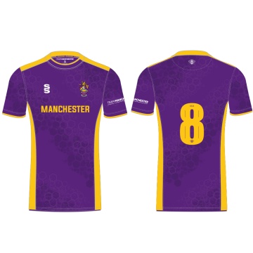 UNIVERSITY OF MANCHESTER FOOTBALL SHIRT – HOME – PURPLE – MEN’S