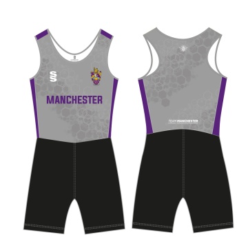 UNIVERSITY OF MANCHESTER ROWING SUIT – GREY – MEN’S