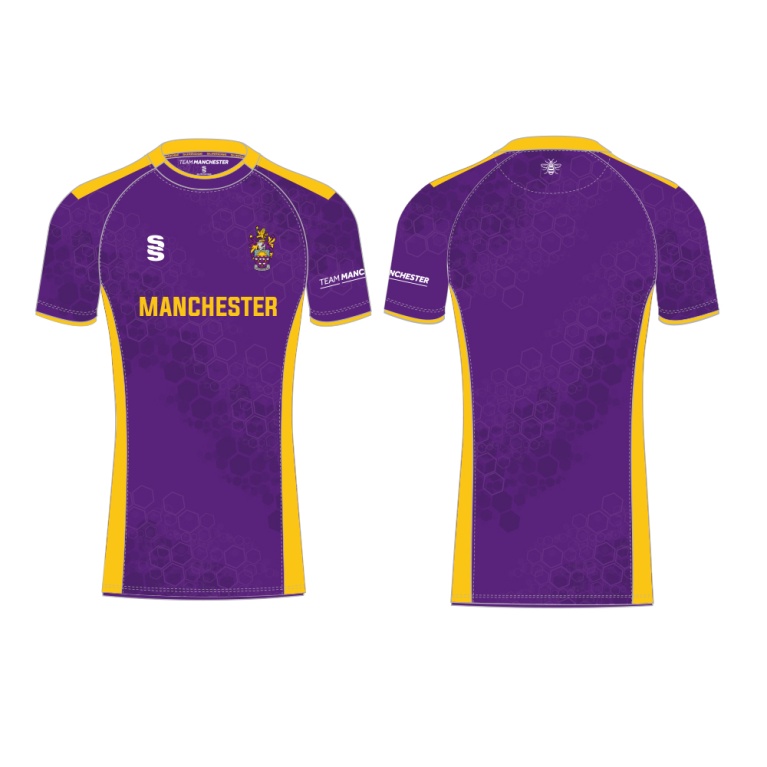 UNIVERSITY OF MANCHESTER SQUASH SHIRT – PURPLE – WOMEN’S