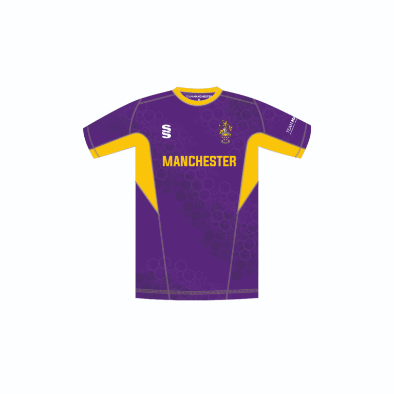 UNIVERSITY OF MANCHESTER CANOE RASH VEST S/S – PURPLE