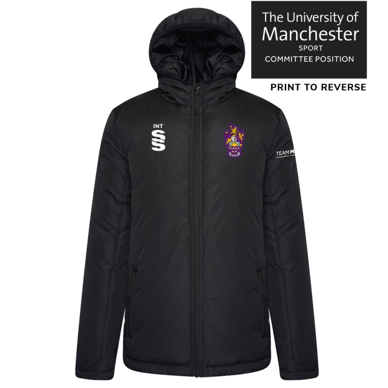 University of Manchester - Women's Ct Padded Jacket : Black