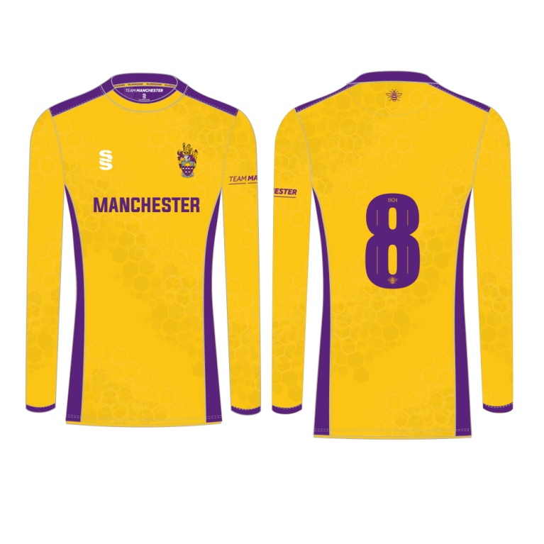 UNIVERSITY OF MANCHESTER L/S SHIRT – YELLOW – WOMEN’S