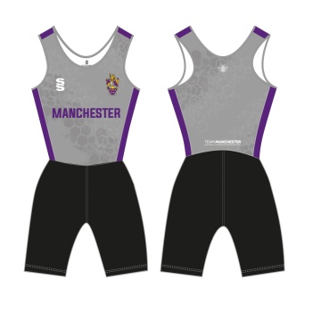 UNIVERSITY OF MANCHESTER ROWING SUIT – GREY – WOMEN’S
