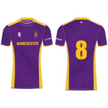 UNIVERSITY OF MANCHESTER HOCKEY SHIRT – HOME - PURPLE – WOMEN’S