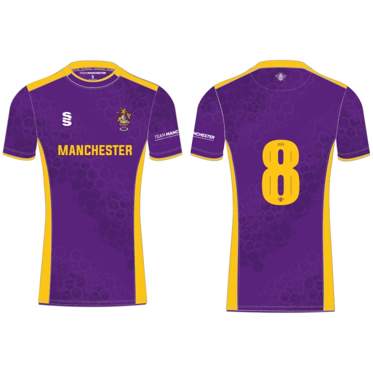 UNIVERSITY OF MANCHESTER HOCKEY SHIRT – HOME - PURPLE – WOMEN’S