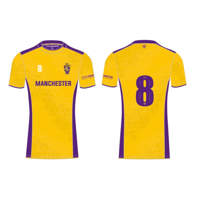 UNIVERSITY OF MANCHESTER FUTSAL SHIRT – YELLOW – WOMEN’S