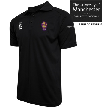 University of Manchester - Dual Solid Polo Shirt - Unisex Fit