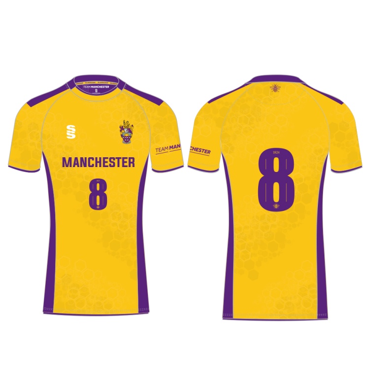 UNIVERSITY OF MANCHESTER KORFBALL SHIRT – YELLOW – WOMEN’S