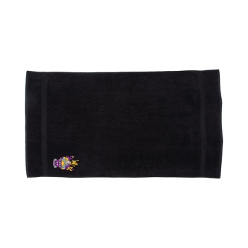 University of Manchester - Luxury Range Bath Towel - Black