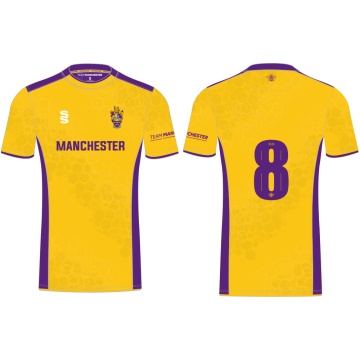 UNIVERSITY OF MANCHESTER FUTSAL SHIRT – YELLOW – MEN’S