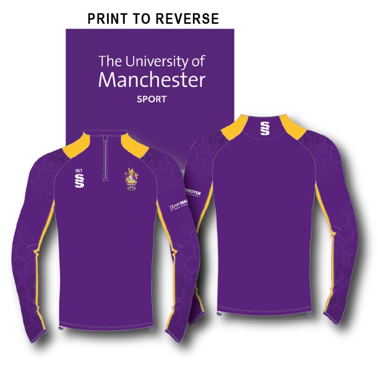 University of Manchester - Cricket 1/4 Performance Top - Men's