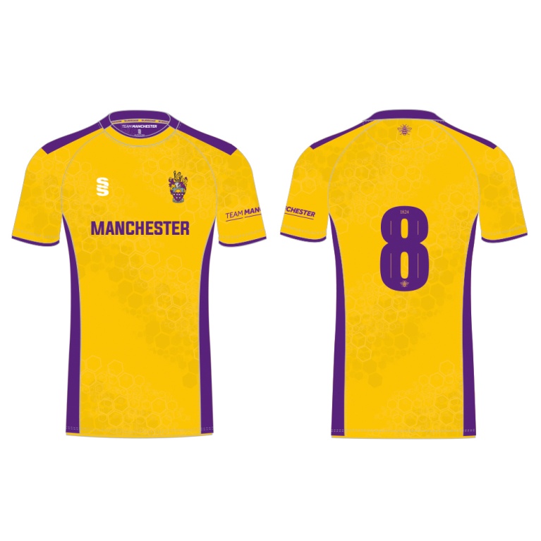 UNIVERSITY OF MANCHESTER HANDBALL SHIRT – AWAY - YELLOW – MEN’S