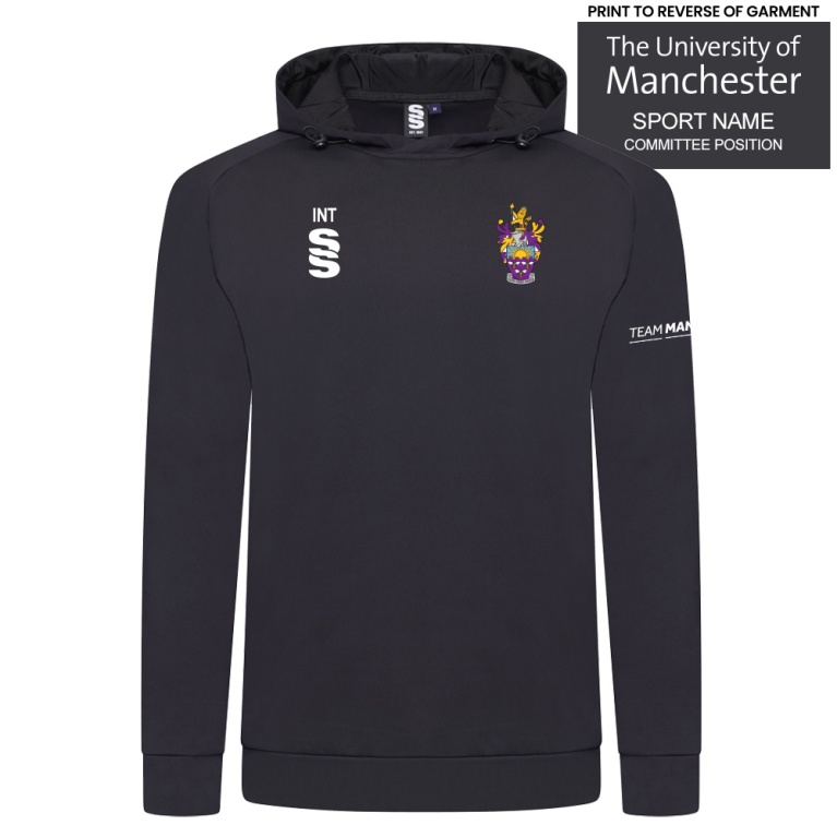 University of Manchester - Active Hoody - Unisex Fit