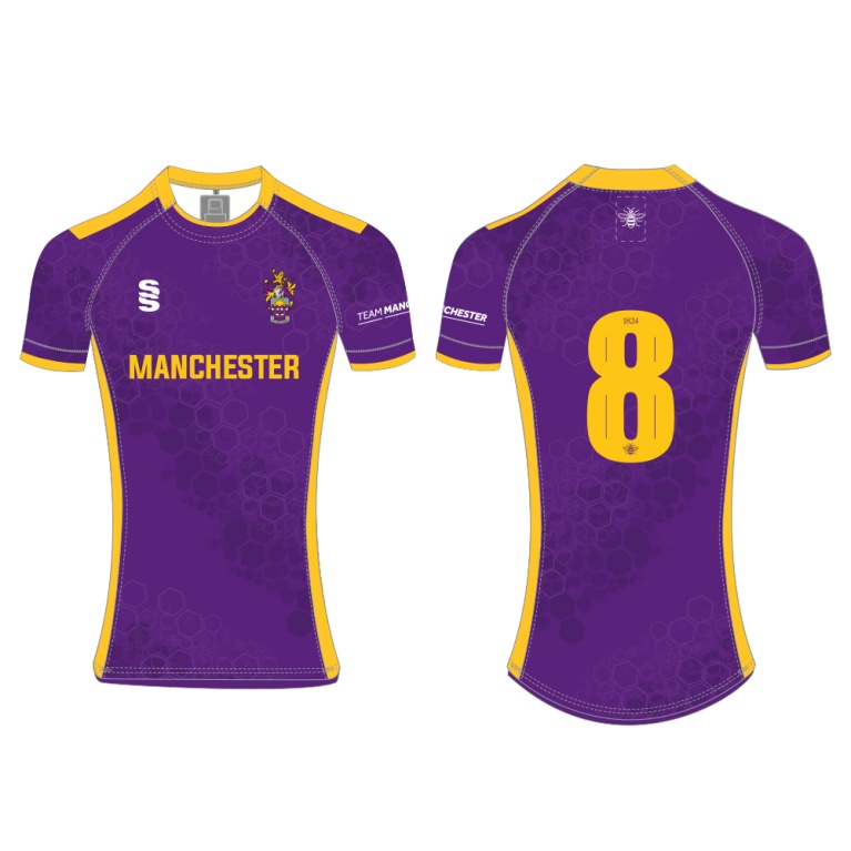 UNIVERSITY OF MANCHESTER RUGBY LEAGUE SHIRT – PURPLE – WOMEN’S