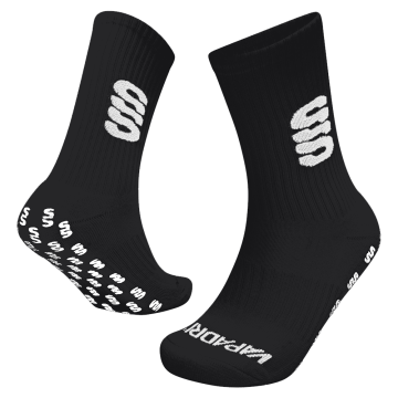 University of Manchester - Quarter Gripper Sock : Black