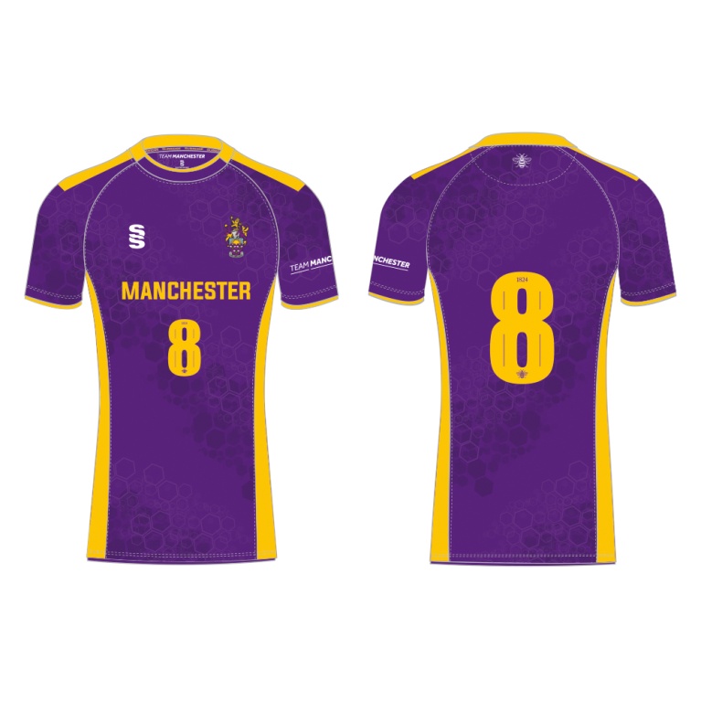 UNIVERSITY OF MANCHESTER VOLLEYBALL SHIRT – PURPLE – WOMEN’S