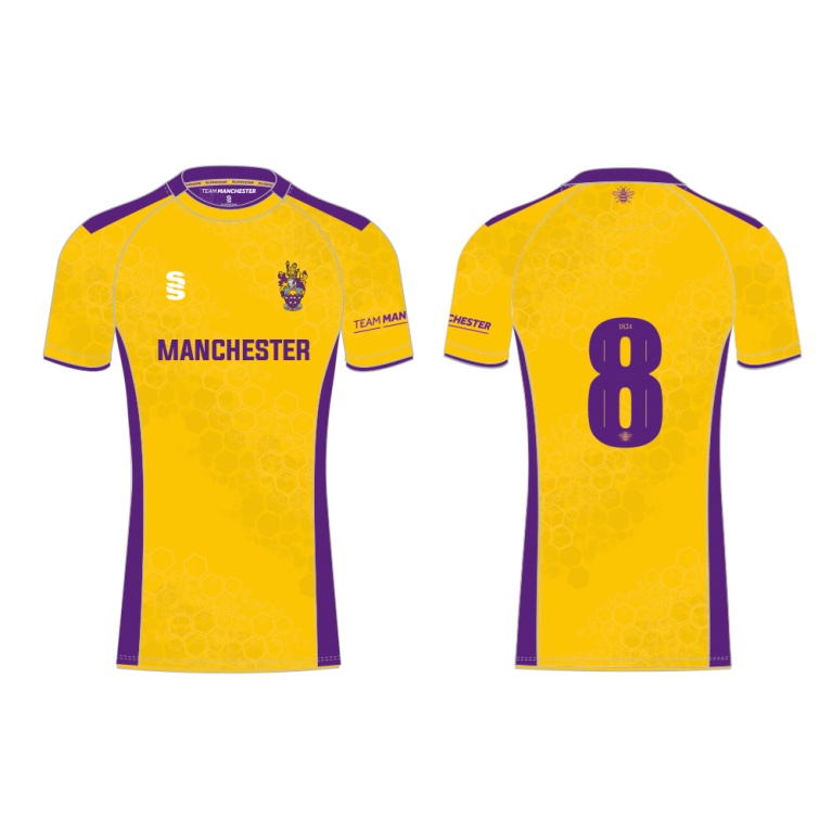 UNIVERSITY OF MANCHESTER HANDBALL SHIRT – AWAY - YELLOW – WOMEN’S