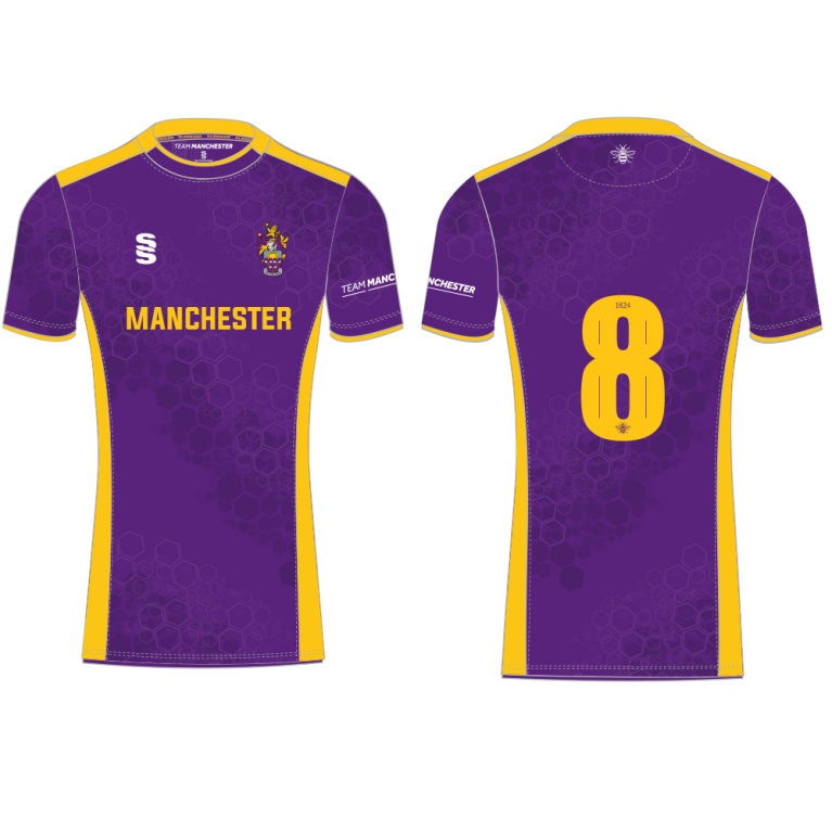 UNIVERSITY OF MANCHESTER FOOTBALL SHIRT – HOME – PURPLE – WOMEN’S