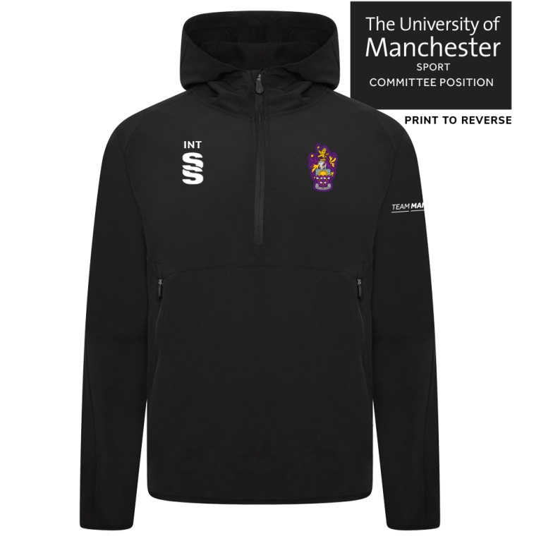 University of Manchester - Dual Elite 1/4 Zip Hoody / Rain Jacket - Unisex Fit