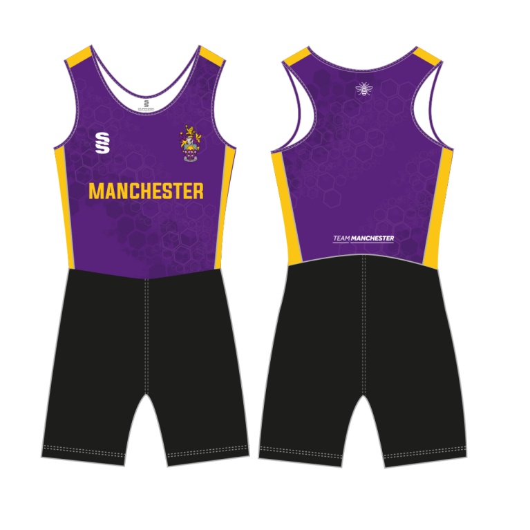 UNIVERSITY OF MANCHESTER ROWING SUIT – PURPLE – MEN’S