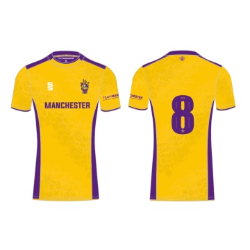 UNIVERSITY OF MANCHESTER FOOTBALL SHIRT – AWAY – YELLOW – WOMEN’S