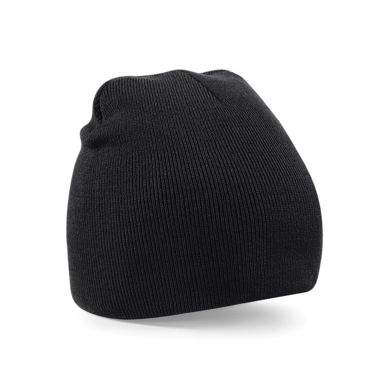 University of Manchester - Plain Pull-on Beanie - Black