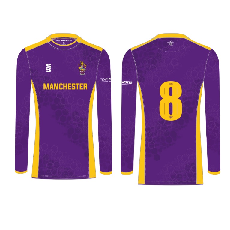 UNIVERSITY OF MANCHESTER L/S SHIRT – PURPLE – WOMEN’S